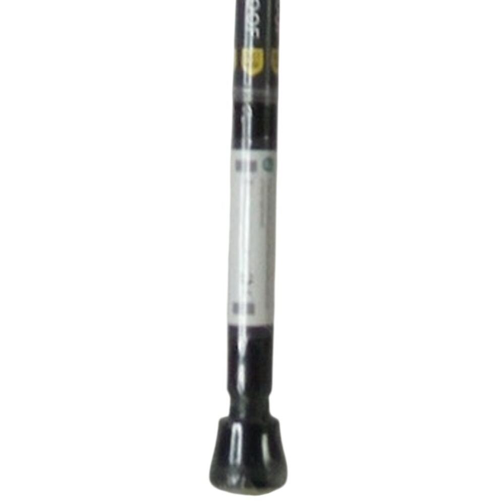 Zenna Home 52–86" Adjustable Shower Tension Rod – Matte Black – 86B7ALBKL